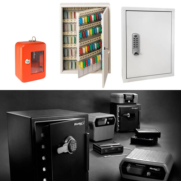 Avainkaappeja sekä turvakaappeja
