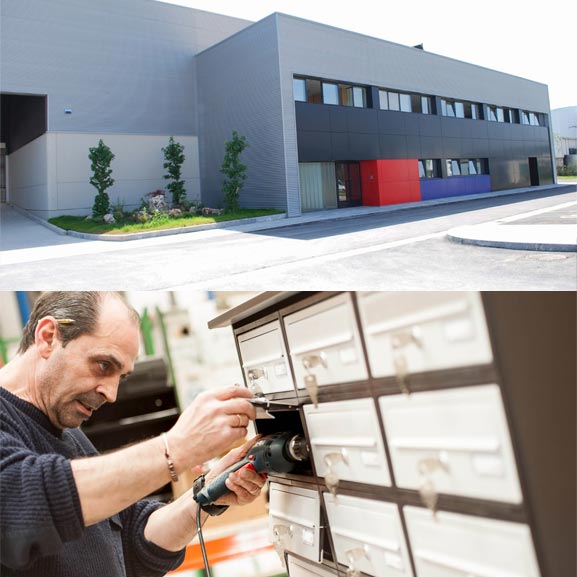 Joma valmistaa laadukkaita avainkaappeja ja postilaatikoita