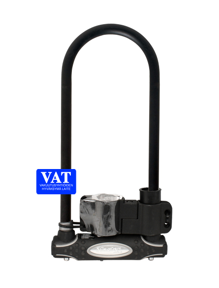 U-kaarilukko. Pitk=C3=A4sankainen kaarilukko. - Polkupyörän lukot ja lukitusvaijerit - 206030 - 1