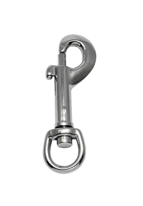 Karabiinihaka 75 mm, St/Cr - Avaimenperähaat - 105010 - 1