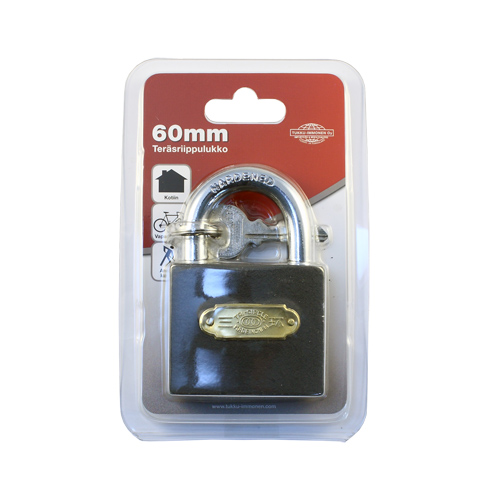 Ter=C3=A4sriippulukko 60 mm, IP-pakkaus. - Riippulukot - 201120 - 1