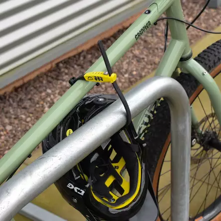 Kaapelilukko koodilla Straplok10 keltain - Polkupyörän lukot ja lukitusvaijerit - 206071 - 2