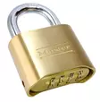 Numerolukko, messinki, 50mm, Master Lock - Koodilukot - 202001 - 2
