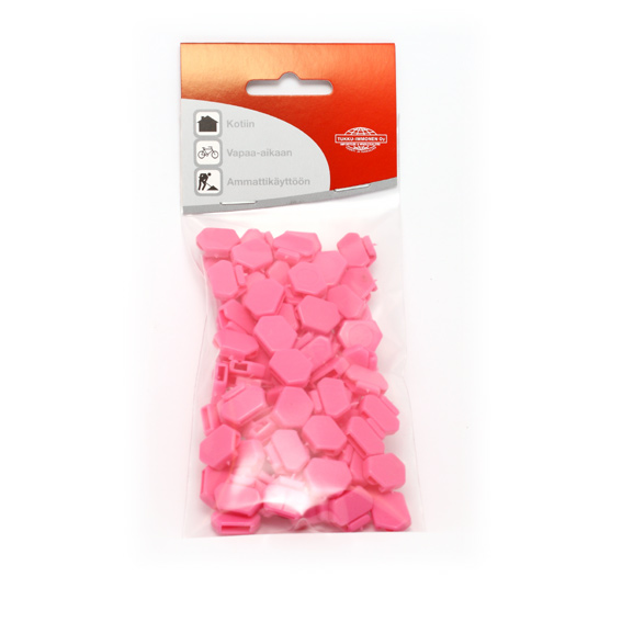 Avainmerkki Abloyn Classic avaimeen, vaaleanpunainen. - Avainmerkit - 101011 - 1