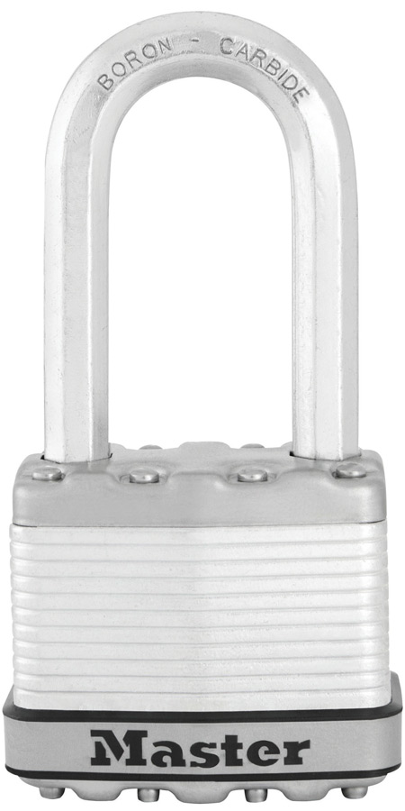 Ter=C3=A4ksinen riippulukko pitk=C3=A4ll=C3=A4 sangalla. - Riippulukot - 201132 - 1