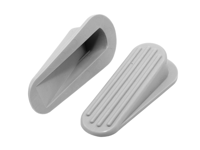 Ovikiila harmaa, 2kpl/ip - Painikenastat - 404012 - 1