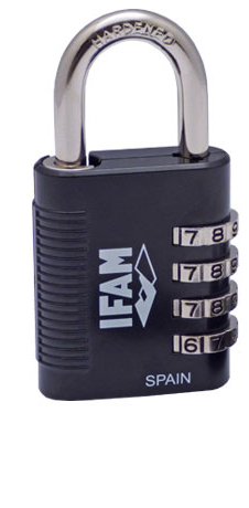 Koodiriippulukko vaihdettavalla koodilla - Koodilukot - 202043 - 1