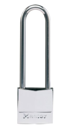 S=C3=A4=C3=A4nkest=C3=A4v=C3=A4 pitk=C3=A4sankainen riippulukko. - Riippulukot - 201053 - 1