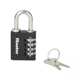Koodiriippulukko avaimella Master Lock - Koodilukot - 202044 - 1