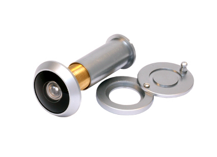 Ovisilmä harjattu krom. ø16mm, 40-65 mm - Ovisilmät - 305014 - 1