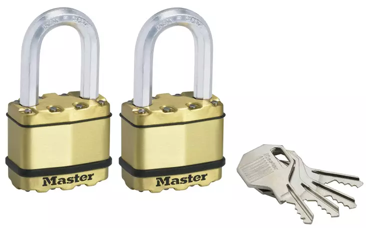 Ter=C3=A4sriippulukko laminoidulla messinkikuorella - Riippulukot - 201104 - 1