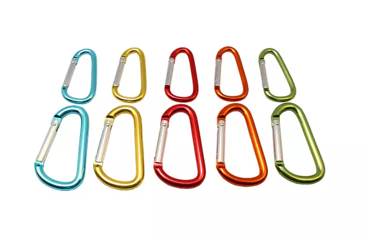 V=C3=A4rik=C3=A4s alumiinihaka. - Avaimenperähaat - 102115 - 1