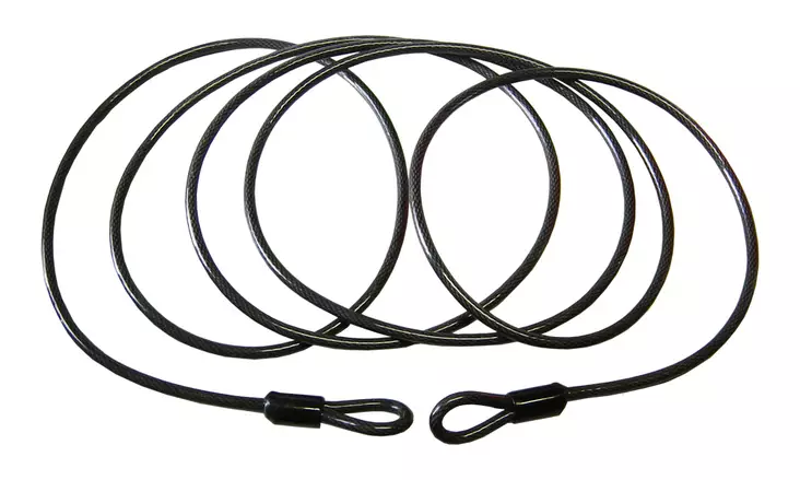 Lukitusvaijeri ulkokalusteiden lukitsemiseen. - Polkupyörän lukot ja lukitusvaijerit - 206015 - 1