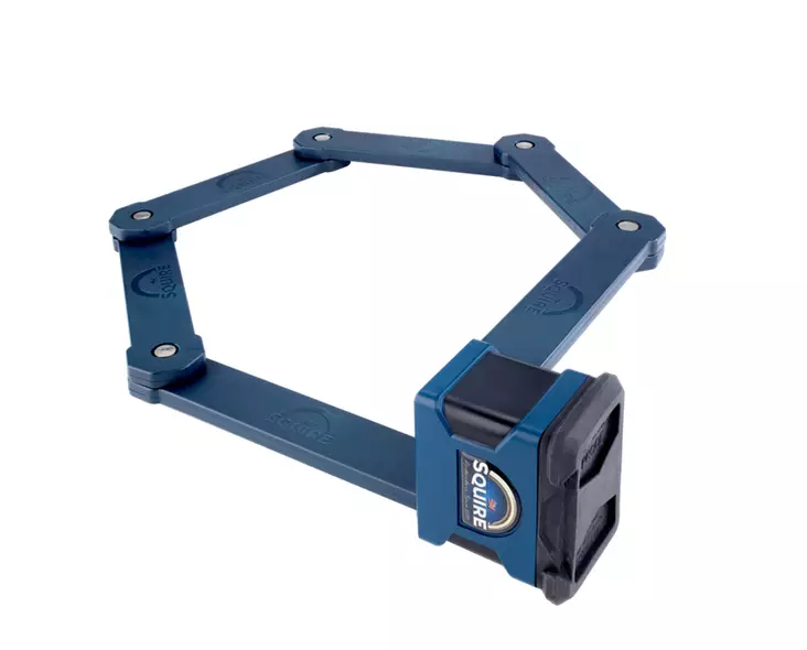 Erittäin järeä booriteräslevyistä valmistettu taittolukko - Polkupyörän lukot ja lukitusvaijerit - 206066 - 1