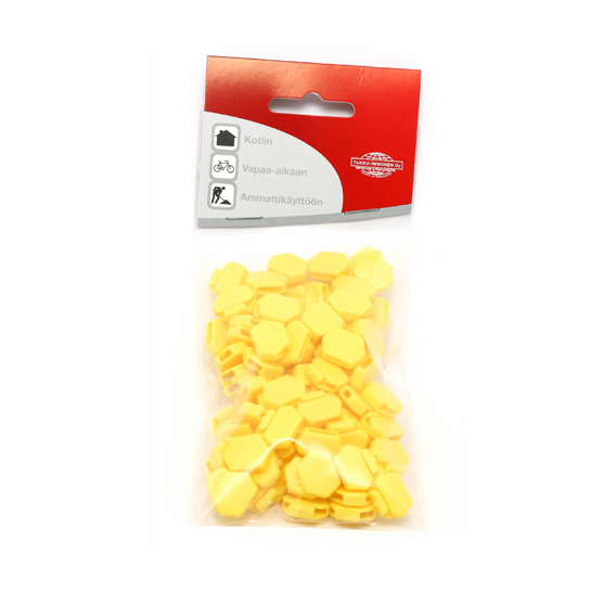 Avainmerkki classic keltainen, 100 kpl - Avainmerkit - 101006 - 1