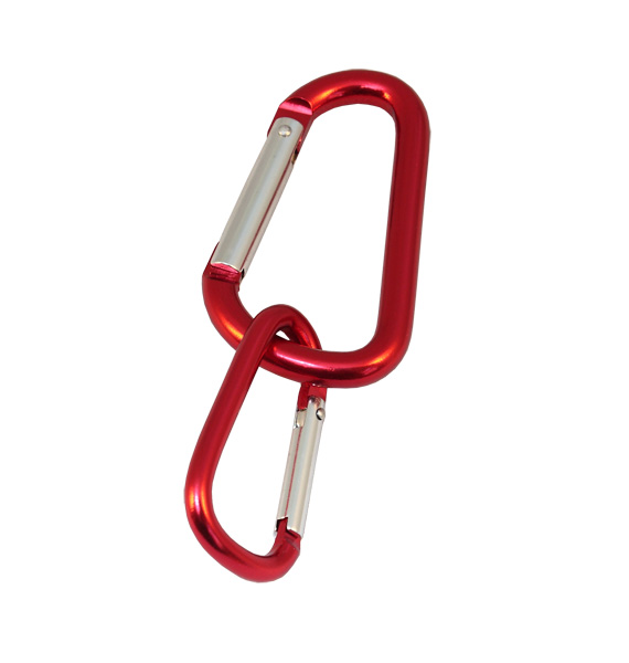 Karabiinihaka 60mm+80mm 2kpl - Avaimenperähaat - 105026 - 1