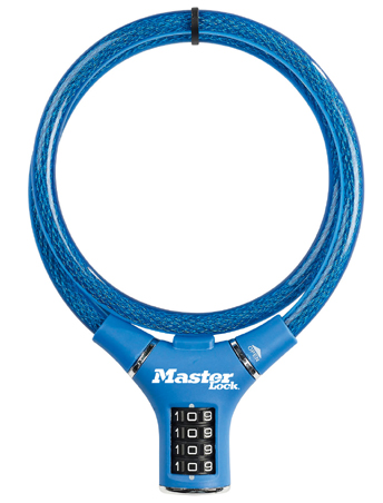 Numerokoodilla toimiva vaijerilukko. - Polkupyörän lukot ja lukitusvaijerit - 206046 - 1