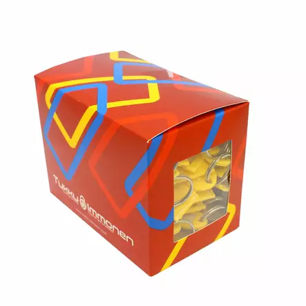 Keltainen avaimenper=C3=A4 100 kpl. - Avaimenperät - 102027 - 1