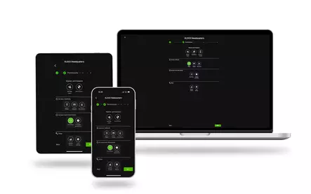 Hallintaohjelmaa voidaan käyttää puhelimella, tabletilla tai tietokoneella - Elektroniset kalustelukot - 213028 - 1