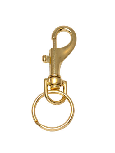 Karabiinihaka 65 mm, St/Ms - Avaimenperähaat - 105008 - 1