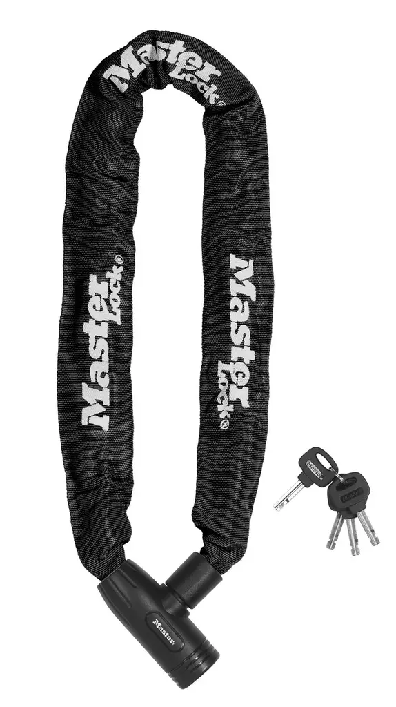 Musta lukistuskettinki kolmella avaimella - Lukituskettingit - 208028 - 1