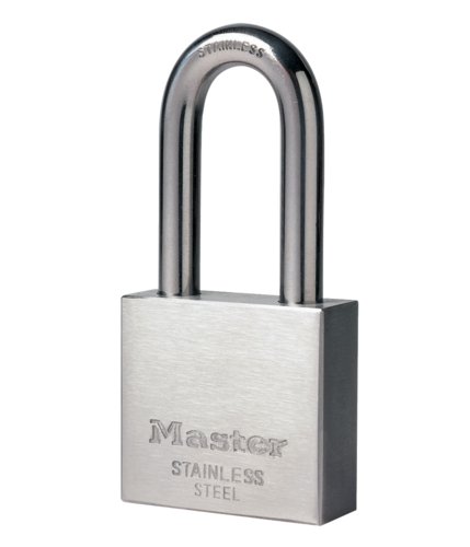 S=C3=A4=C3=A4nkest=C3=A4v=C3=A4 pitk=C3=A4sankainen riippulukko. - Riippulukot - 201059 - 1