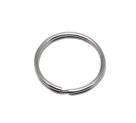 Niklattu 20mm avainrengas. - Avainrenkaat - 107009 - 1