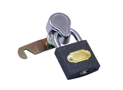 Riippulukolla lukittava kalustelukko. - Mekaaniset kalustelukot - 203049 - 1